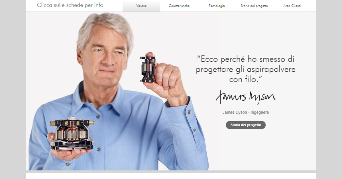 Homepage Dyson