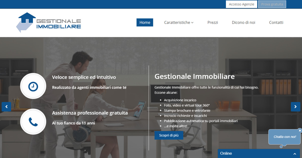 Homepage Gestione Immobiliare