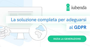 link affiliazione iubenda