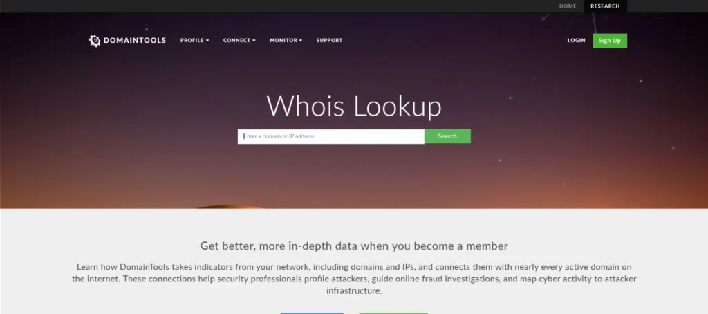 whois di domaintools