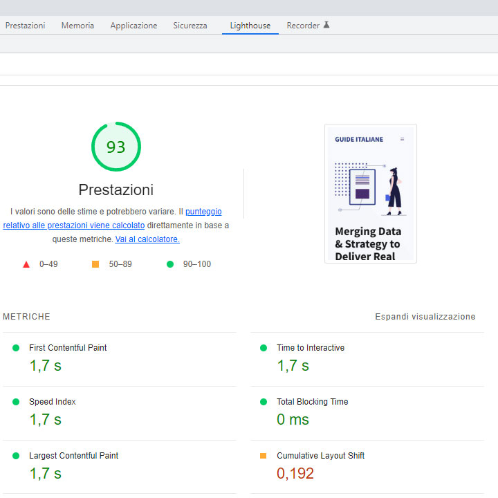 Cambiare hosting: prestazioni a confronto Netsons